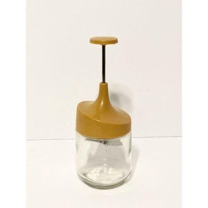 Vintage Gold Gemco Food / Nut Chopper 2 Cup Glass